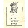 Apple 1 - Operation Manual